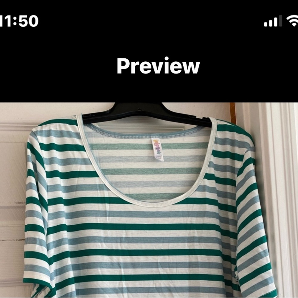 LulaRoe Perfect T 3x NWT